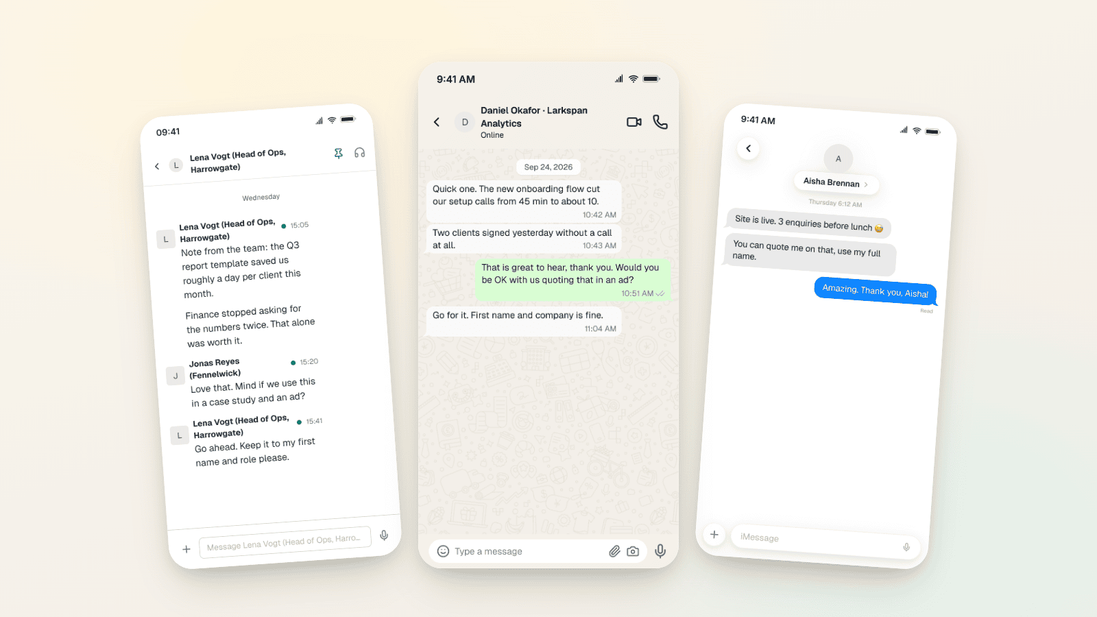 Testimonial Ad Examples 2026: Chat Screenshot Formats